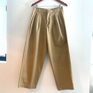 Banana Republic I Women's High Rise Pants  I WIde Leg I Khaki Beiges Size 4
